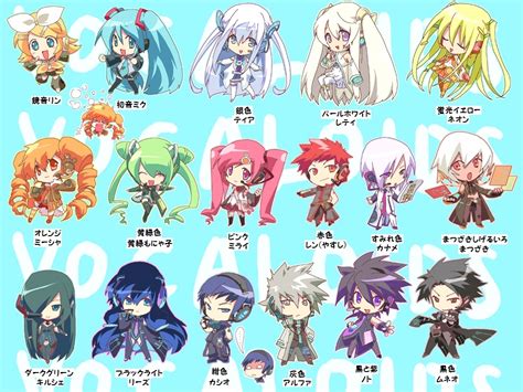 Character Of Vocaloid Vocaloids Wallpaper 10817585 Fanpop