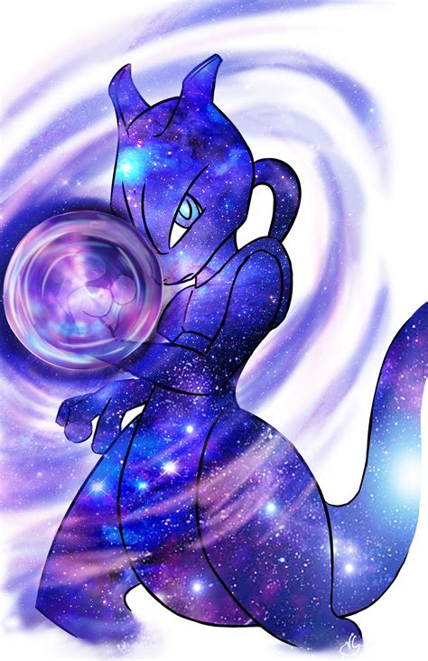 Mewtwo The Strongest In The Galaxy Mew Mewtwo Pokemon Mew