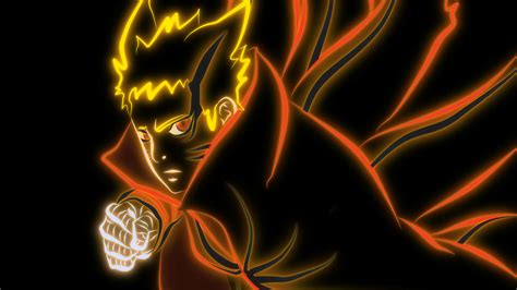 Download 1920 X 1080 Naruto Glowing Outline Wallpaper