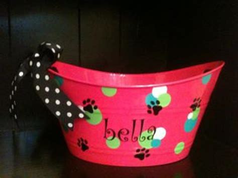 Personalized Dog Bucket Cat Bucket Dog Toy Bucket Cat Etsy