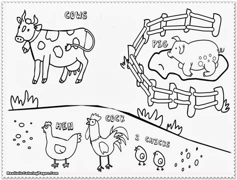 Download Farm Animals Coloring Pages - GetColoringPages.com
