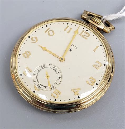 Sold Price Elgin Vintage Pocket Watch March 5 0120 700 Pm Edt