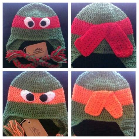 Inspired Ninja Turtle Hats Nannasboutique