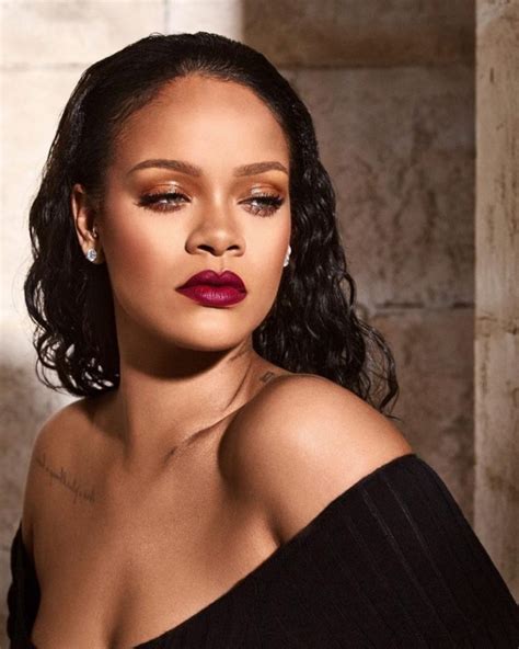 Rihanna Stuns In Fenty Beautys New Mattemoiselle Shades