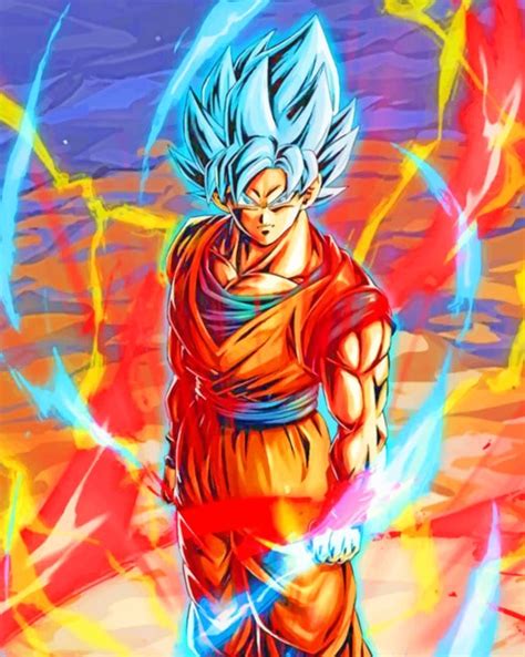 Goku Dragon Ball Anime Paint By Numbers Numeral Paint Kit