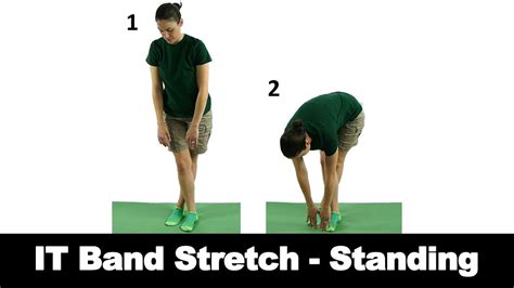 It Band Stretch Standing Ask Doctor Jo Youtube