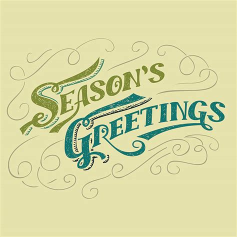 Seasons Greeting Drawing Illustrations Royalty Free Vector Graphics