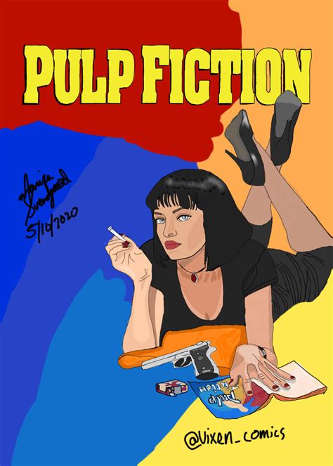 Artstation Pulp Fiction Fanart
