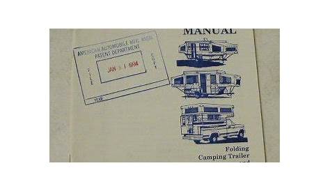 Sun Lite 1994 Camping Trailer & Truck Camper Manual | #52918890