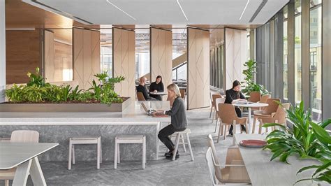At The Base Of A Melbourne Tower A New Workspace Fosters Communal
