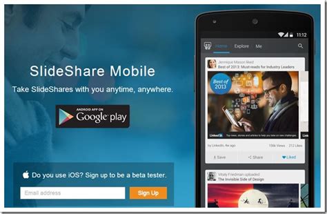 Slideshare Launches Native Android App Ios Coming Soon