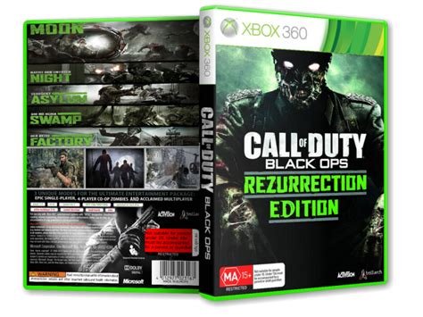 Call Of Duty Black Ops Xbox 360 Box Art Cover By Nyan
