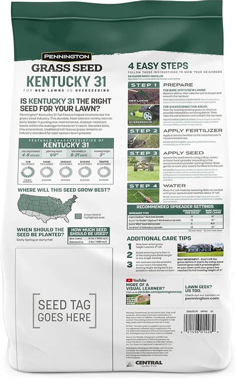Buy Pennington Kentucky 31 Tall Fescue Grass Seed 5 Lb Online At
