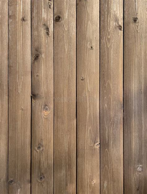 Vertical Wooden Planks With Knots Wooden Background Stock Image