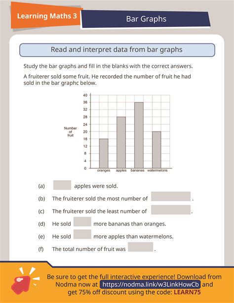Bar Graphs A Worksheet For Understanding And Practice Style Worksheets
