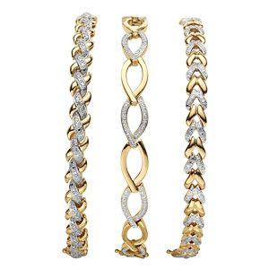 60 stunning bridal sets that will conquer her heart. Goldtone 3-Pc. Bracelet Set | Bracelet set, Fashion ...
