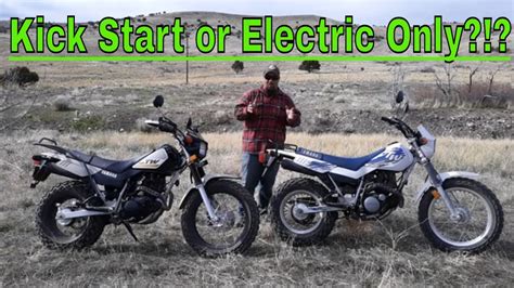 Tw200 Yamaha Kickstart Or Electric Start Only Which Would You Choose