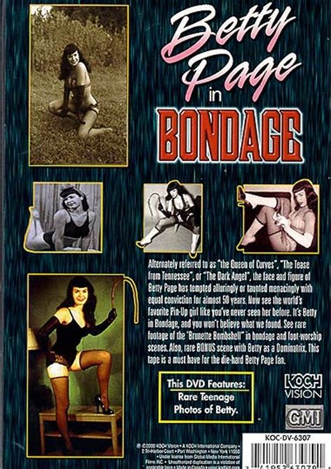 Betty Page In Bondage Adult Dvd Empire