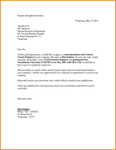 26 Cover Letter Template For Job Application Application Letters