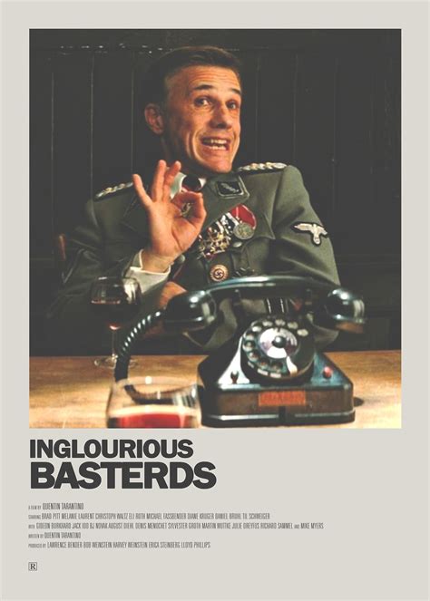 Minimal Movie Posters Inglourious Basterds Thats A Bingo Minimal