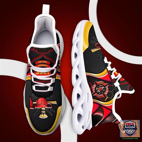 Firefighter Clunky Sneakers Personalized Max Soul Shoes Usalast