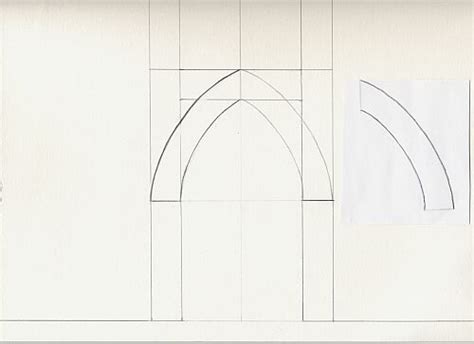 Kitaye Drawing A Gothic Arch 2 Of 3