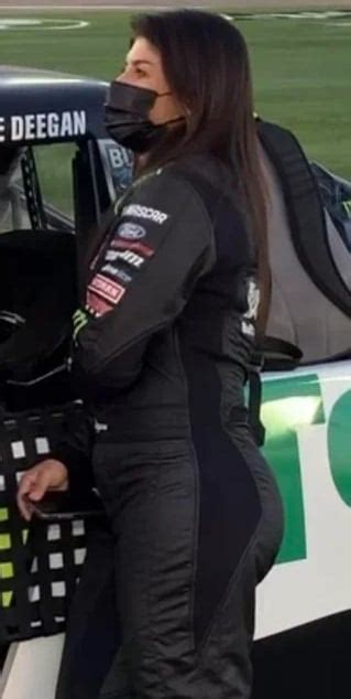 Hailie And Her Belly In Her Racing Suit From 2021 Rhailiedeeganbelly4