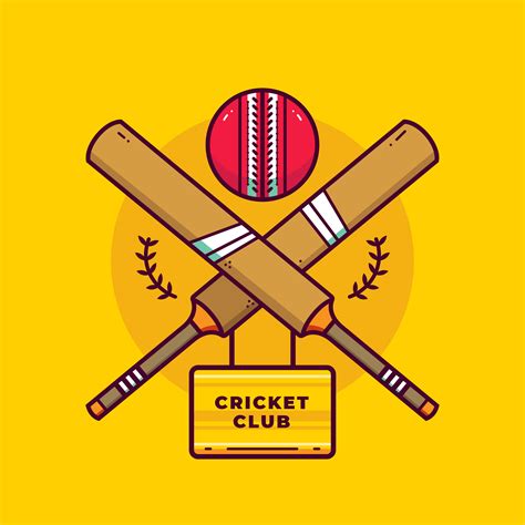 Cricket Logo Vector 364502 Vector Art At Vecteezy