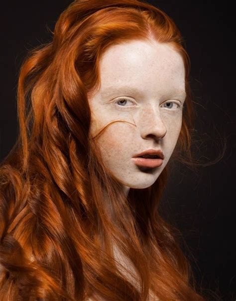 null pinned with bazaart bazaart me pale skin hair color beautiful red hair natural