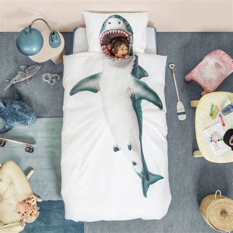 Youre Gonna Need A Bigger Bed Shark Duvet And Pillow Cover Set