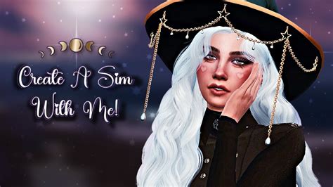 Sims 4 Witch ☪ Create A Witch Sim With Me The Sims 4 Cas 🔮 Youtube