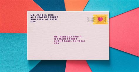 How To Address An Envelope Square Wedding Invitations Sending Mail