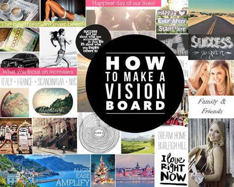 How To Create A Vision Board The Unstoppable Power Of Intention My