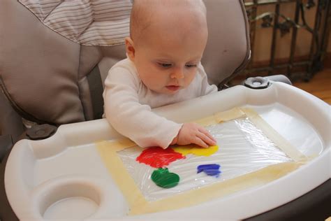 A Tale Of Two Babies Baby Finger Painting