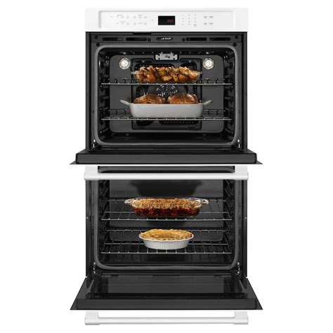 Maytag 30 In Convection Double Electric Wall Oven White In The Double