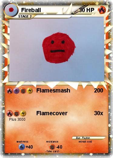 Pokémon Fireball 131 131 Flamesmash My Pokemon Card