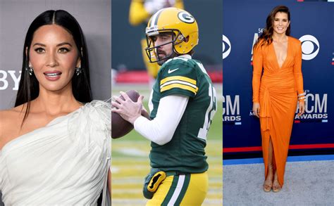 Report Details How Danica Patrick And Olivia Munn Feel About Aaron