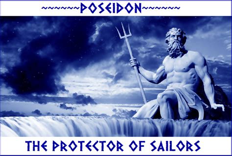 Greek Asia Poseidon The God Of The Seas