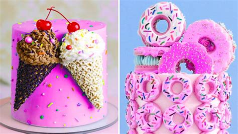 Amazing Creative Cake Decorating Recipes So Tasy Colorful Cake Hacks