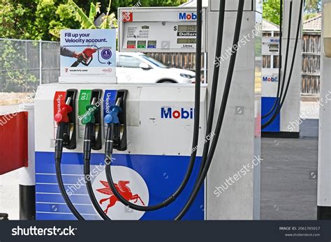 Mobil Gas Station Pump
