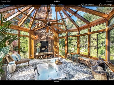 Our experts evaluate both round and square inflatable tub options plus detailed feature reports and buyers guide. Indoor hot tub and solarium (With images) | Hot tub room ...