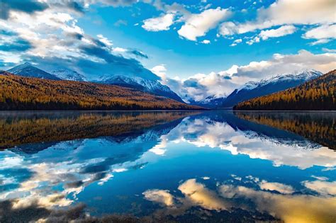 Free Picture Reflection River Clouds Lake Trees Water Wilderness