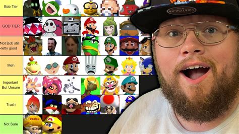 Smg4 Character Tier List Youtube