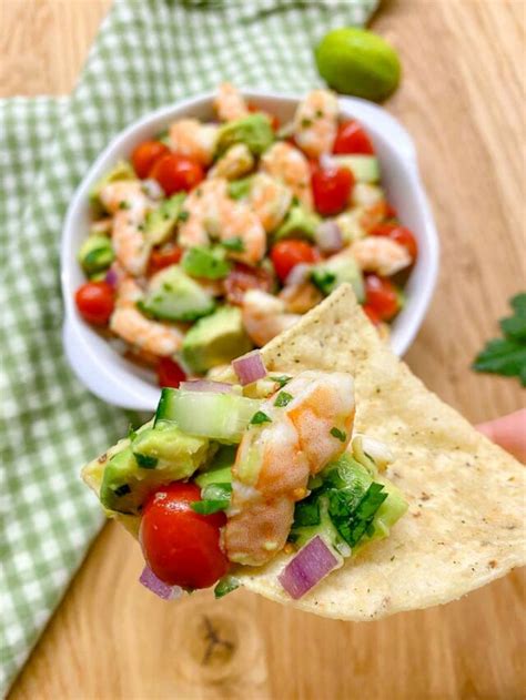 Avocado Shrimp Salsa Fed By Sab