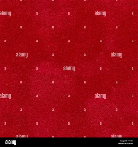 Closeup Detail Of Aged Red Velvet Background Seamless Square Texture