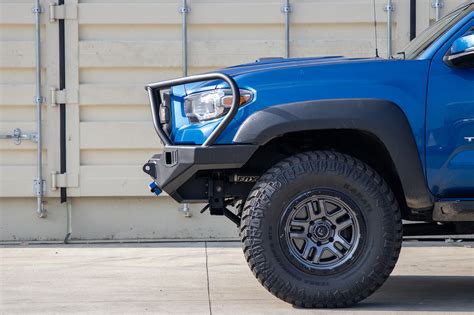 Tacoma Front Winch Bumper Strike 3rd Gen 16 23 Victory 4x4