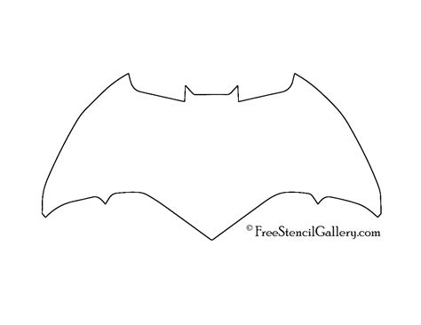 batman symbol printable pattern