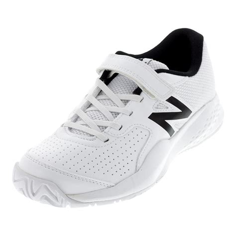 New Balance Juniors 696v3 Tennis Shoe Whitewhite
