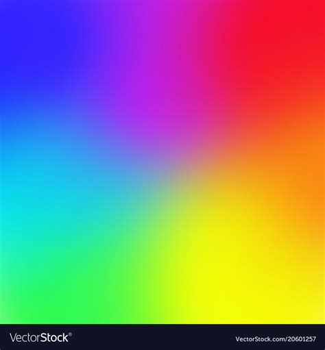 Rainbow Color Gradient Mesh Background Trendy Vector Image