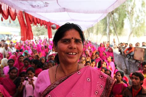 Interview Pink Is Powerful As Indias Gulabi Gang Offers Hope For